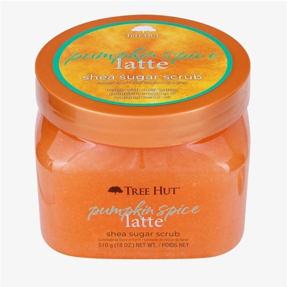 Tree Hut Shea Sugar Scrub Pumpkin Spice Latte Nwt - Picture 4 of 7